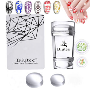 Unhas Francesas, Kits de Manicure, Nail Art Stamping