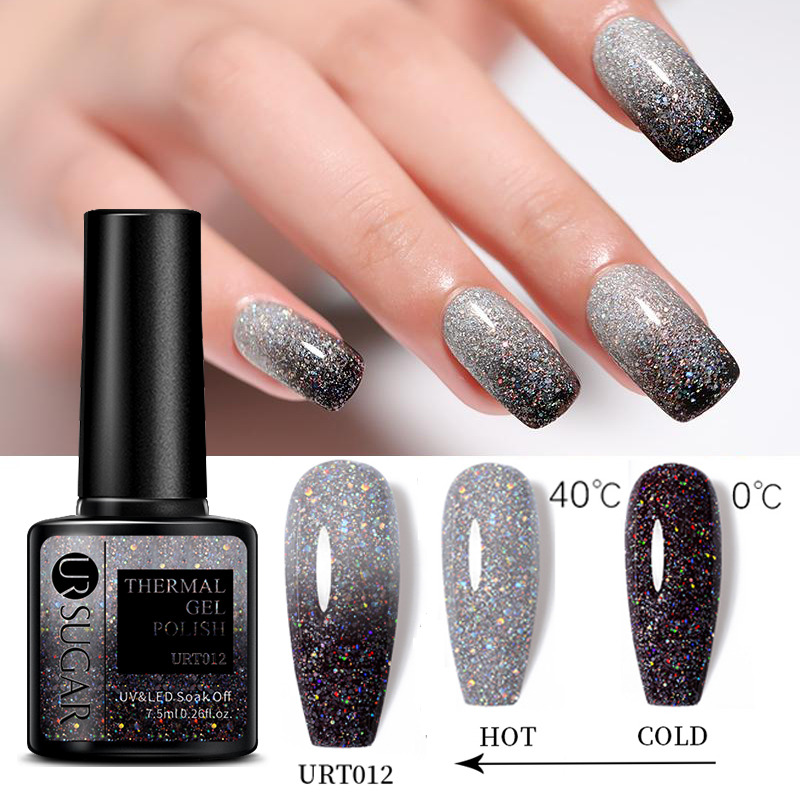 Gel para unhas Glitter Ultra-Fino Térmico Verniz - Imagem 2
