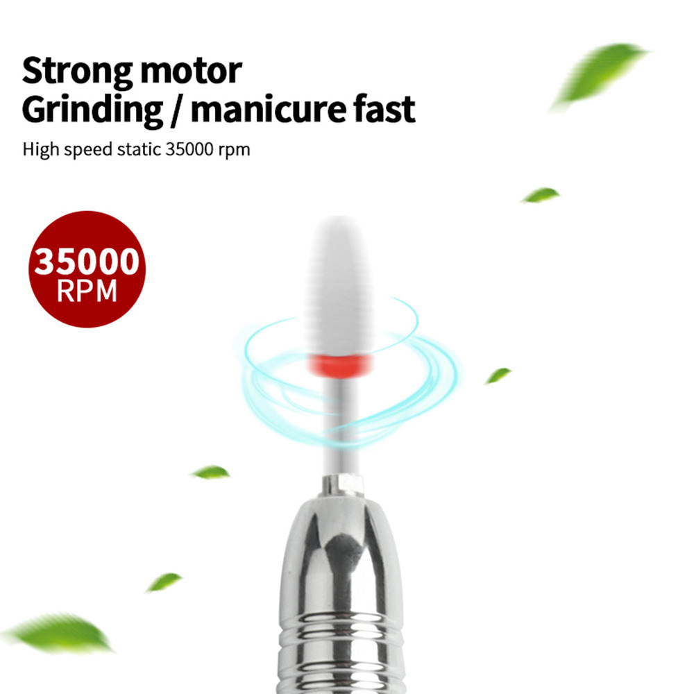 Lixadeira elétrica 35000 rpm para unhas profissional - Imagem 2