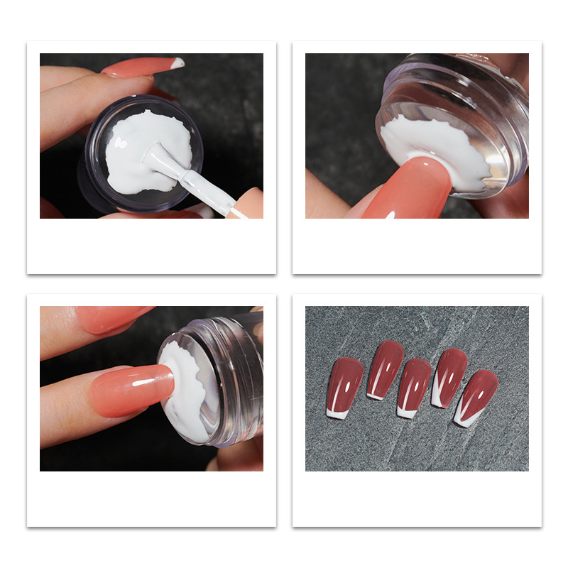 Unhas Francesas, Kits de Manicure, Nail Art Stamping - Imagem 4
