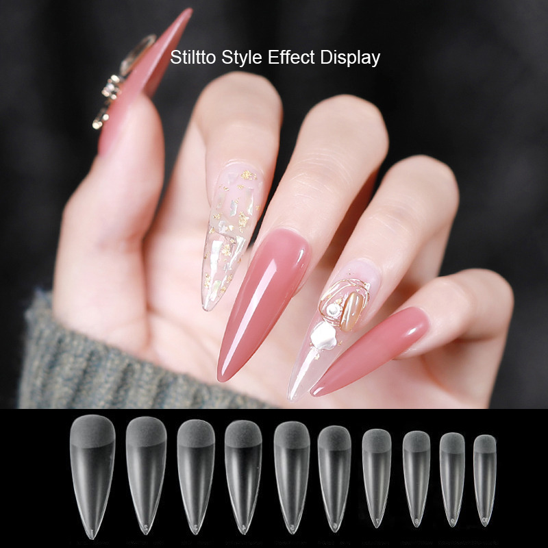 Unhas falsas artificiais com design