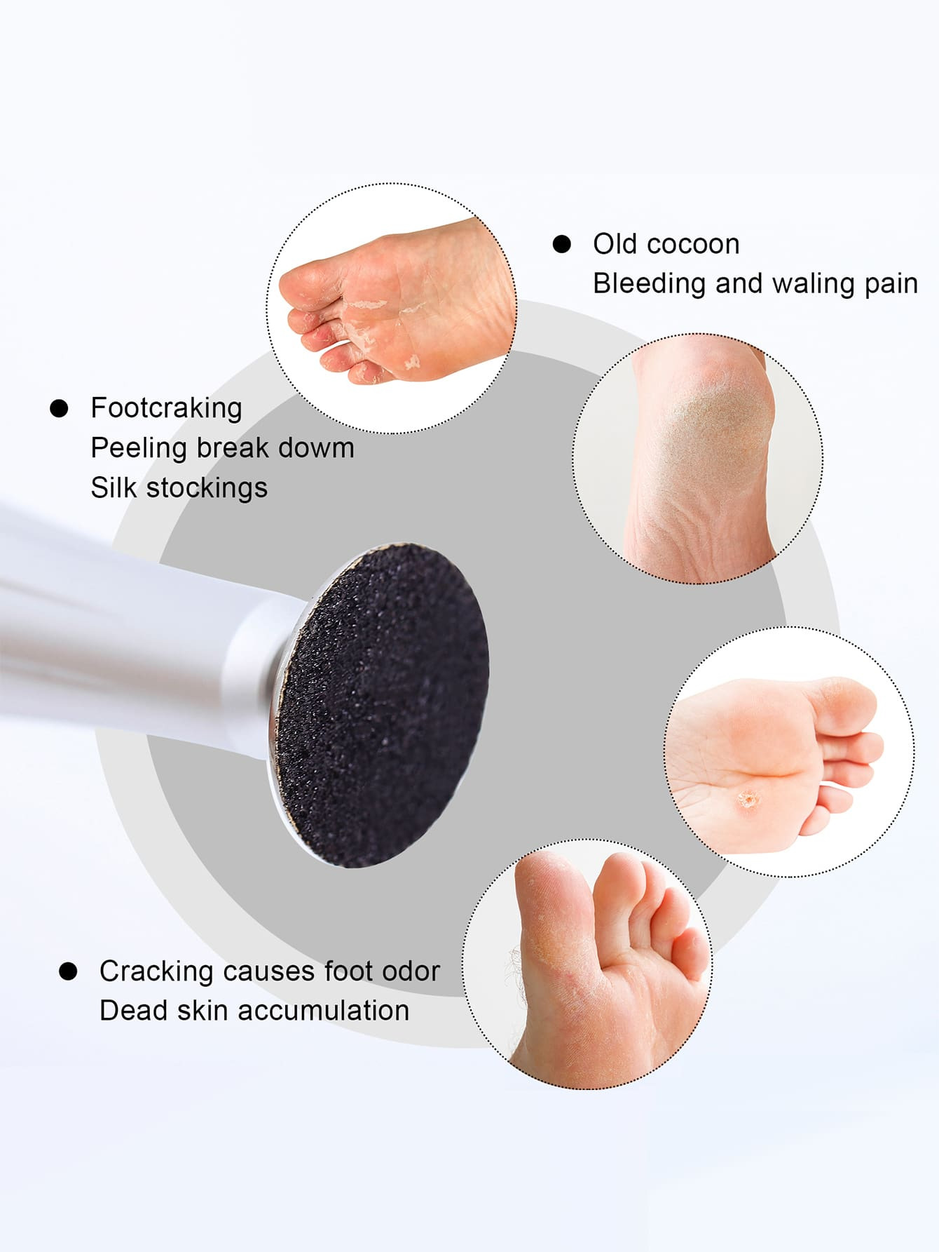 Ferramenta lixamento de pedicure e unha de salão de beleza - Imagem 6