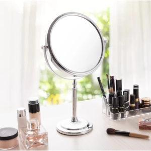 Espelho de maquiagem 360 rotativo